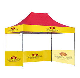 GAZEBO PRINT ON HEADER / BOTTOM in Chennai